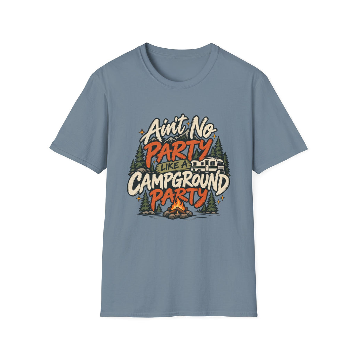 Camping Party T-Shirt