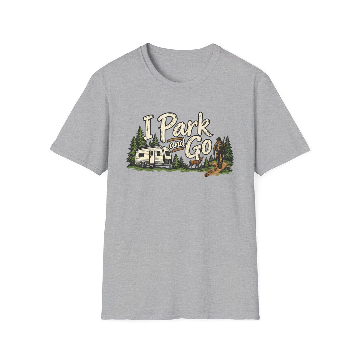 I Park Go Camping T-Shirt