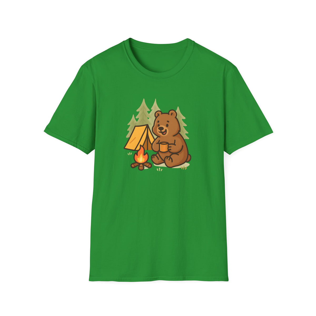 Bear at Campfire T-Shirt