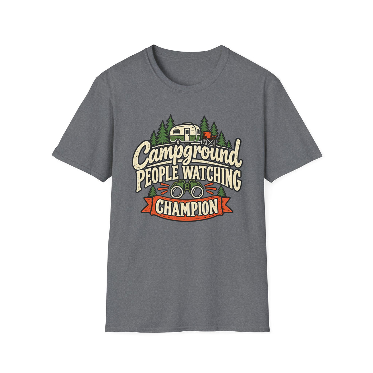 Campground People Watching Champion T-Shirt