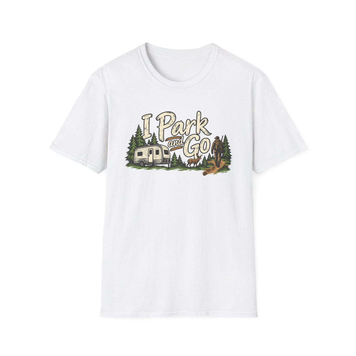 I Park Go Camping T-Shirt