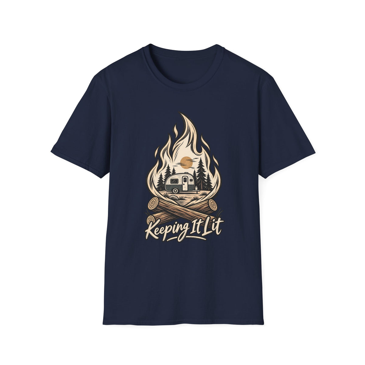 Keeping It Lit Camper T-Shirt