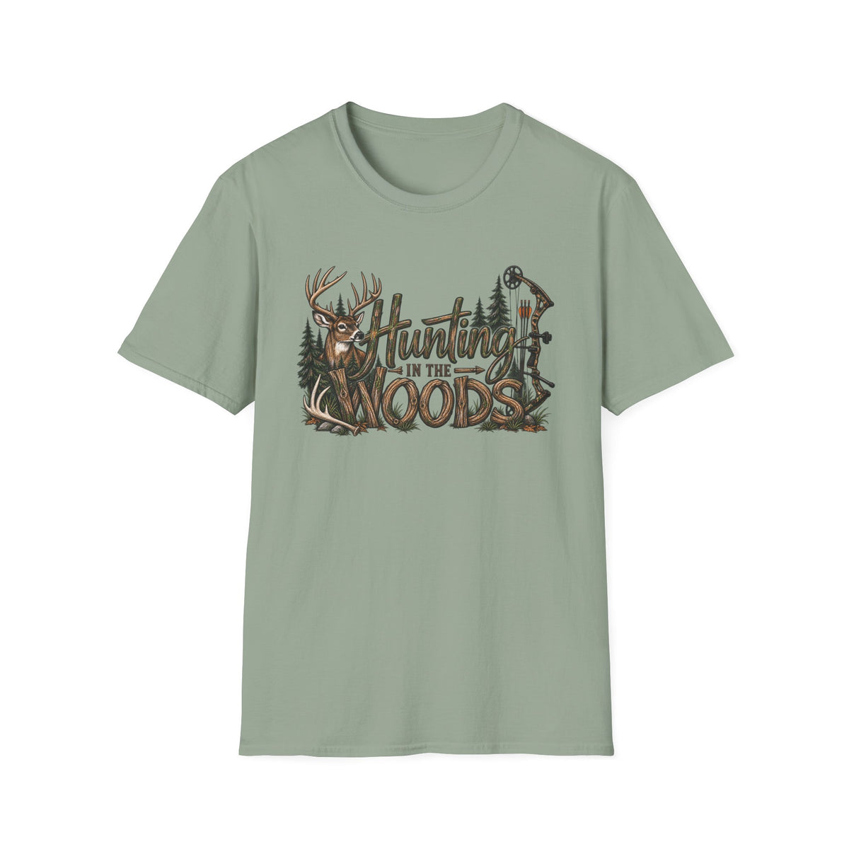Hunting in the Woods T-Shirt