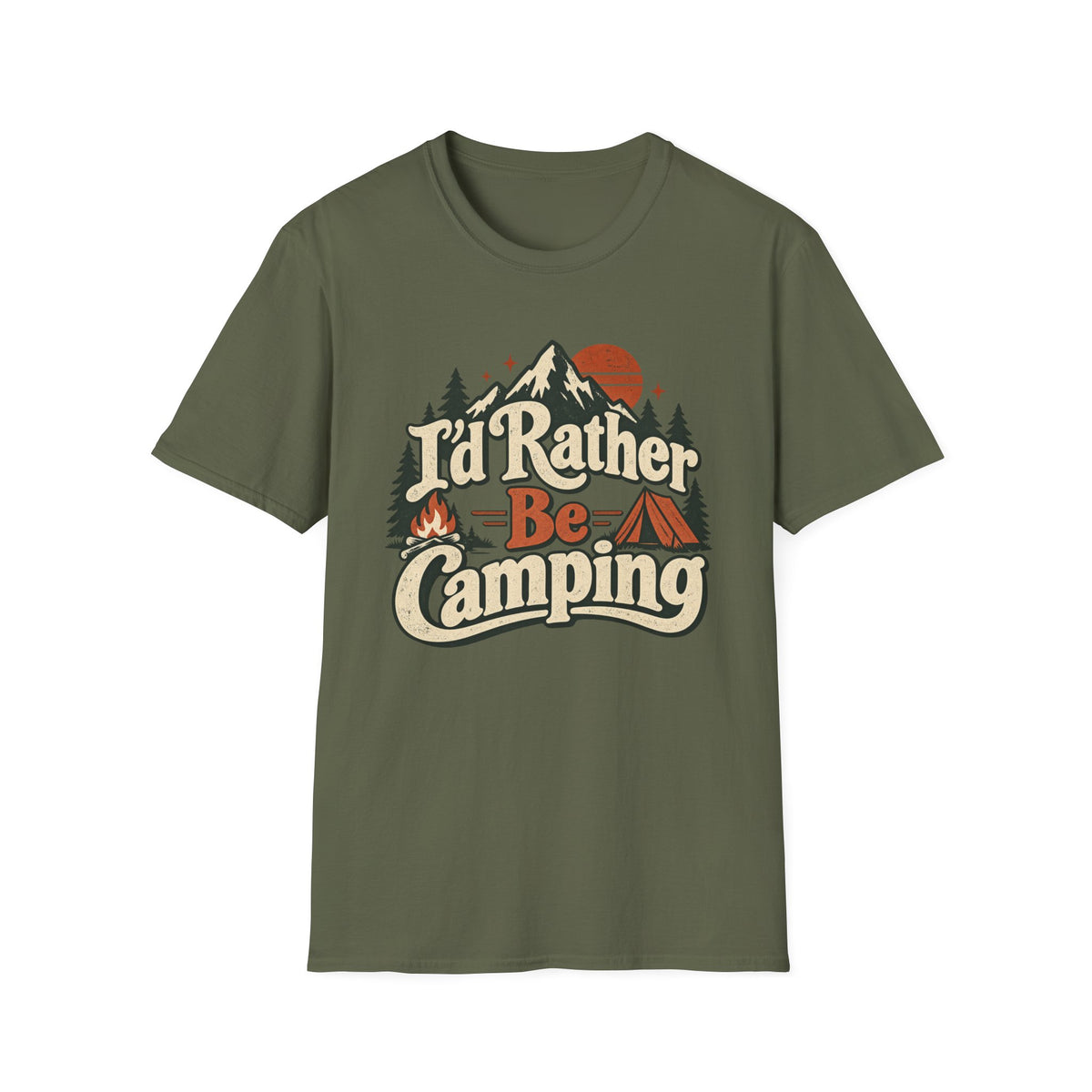 I'd Rather Be Camping T-Shirt