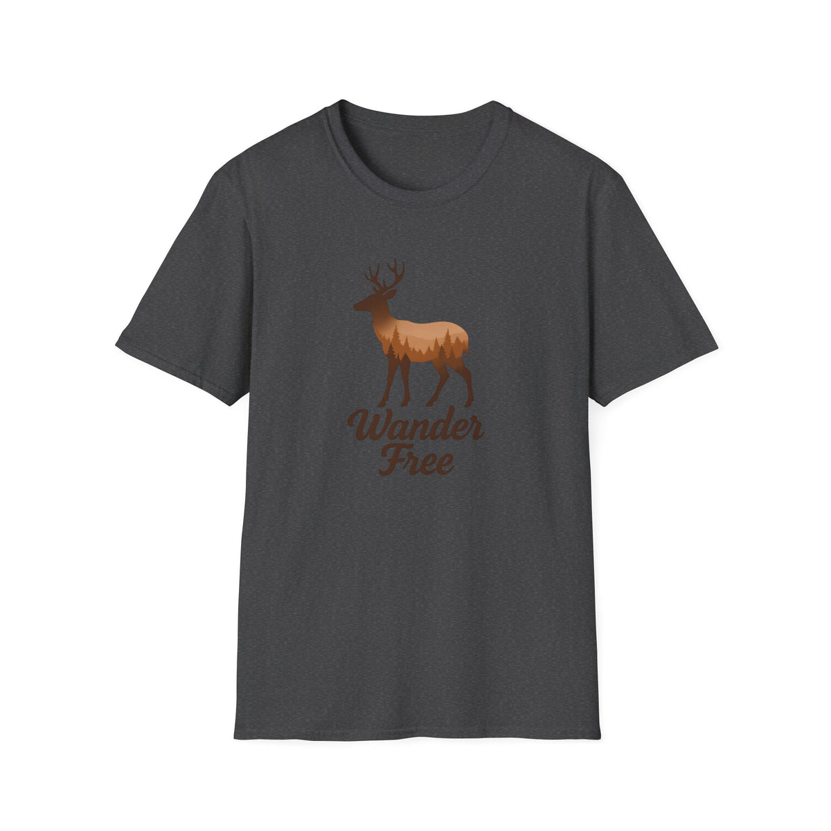 Moose Forest Silhouette T-Shirt
