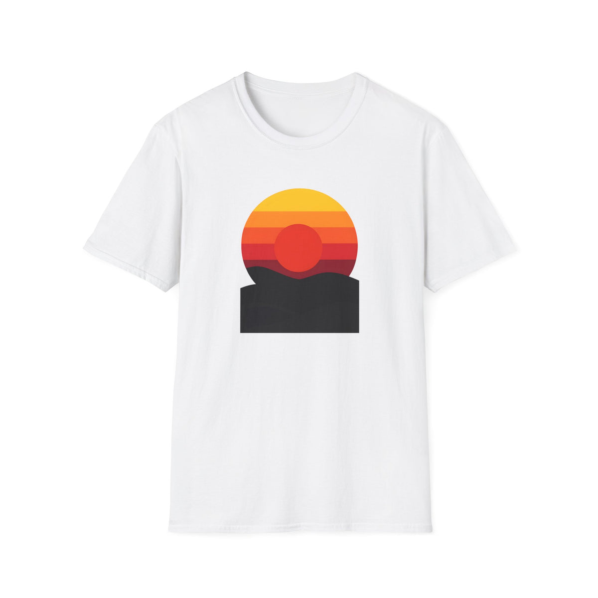 Vibrant Sunset Gradient T-Shirt