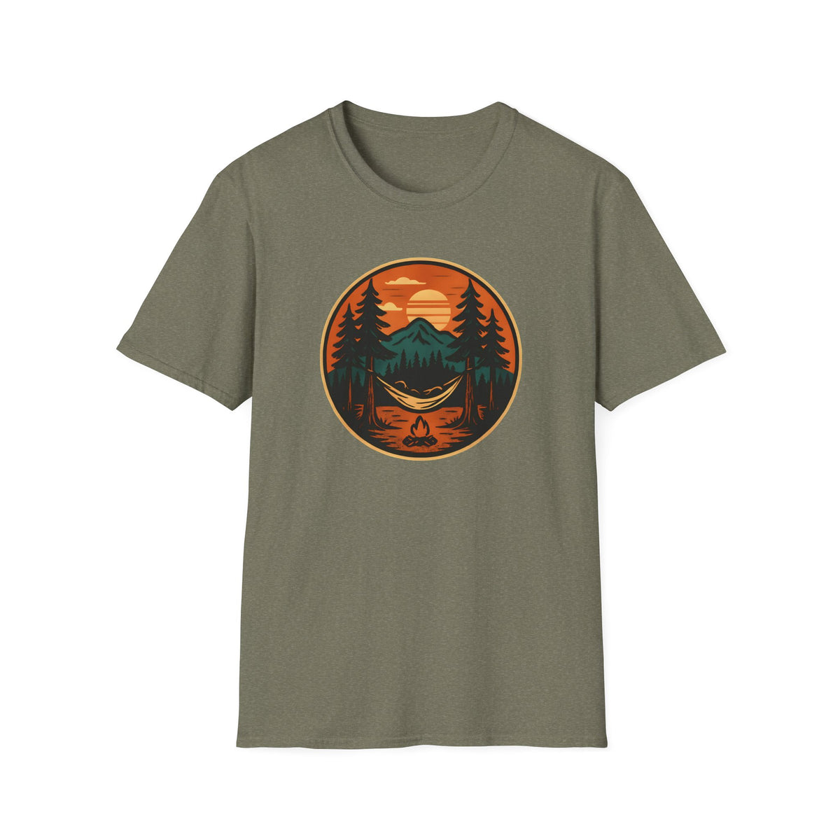 Sunset Hammock Camping T-Shirt