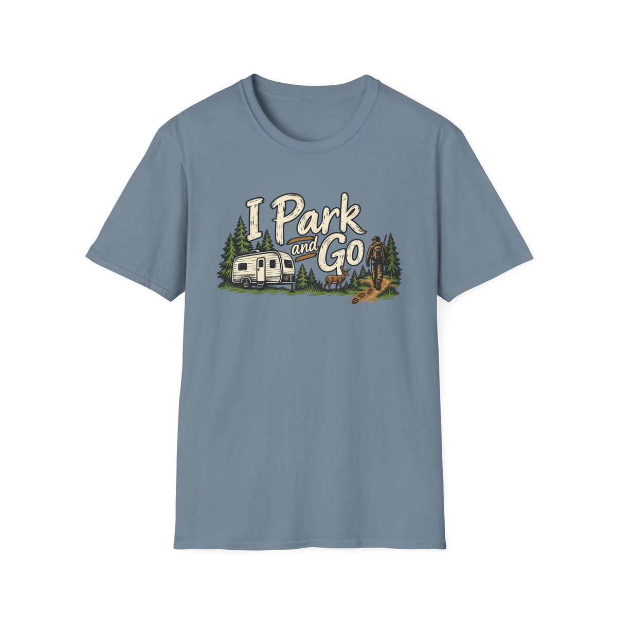 I Park Go Camping T-Shirt