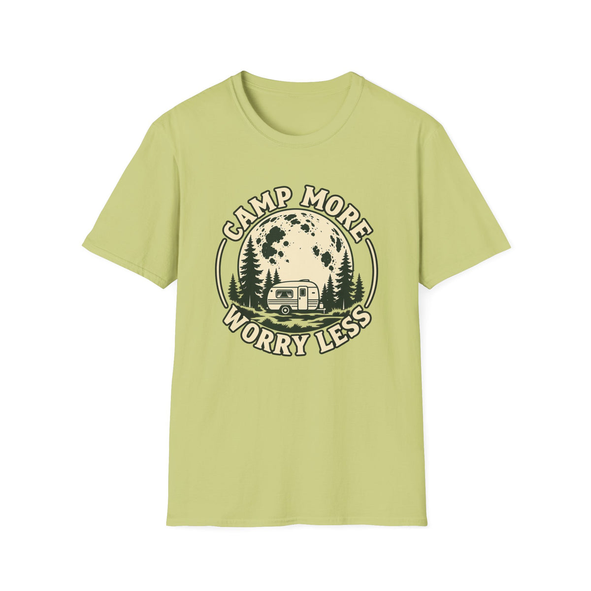Camp More Worry Less Camping T-Shirt