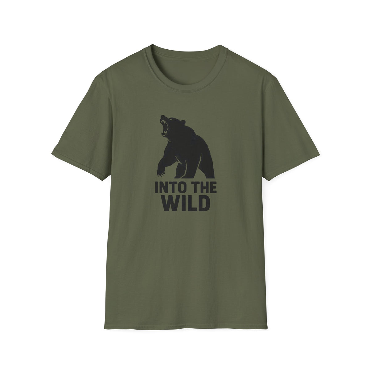 Bear silhouette with text T-Shirt