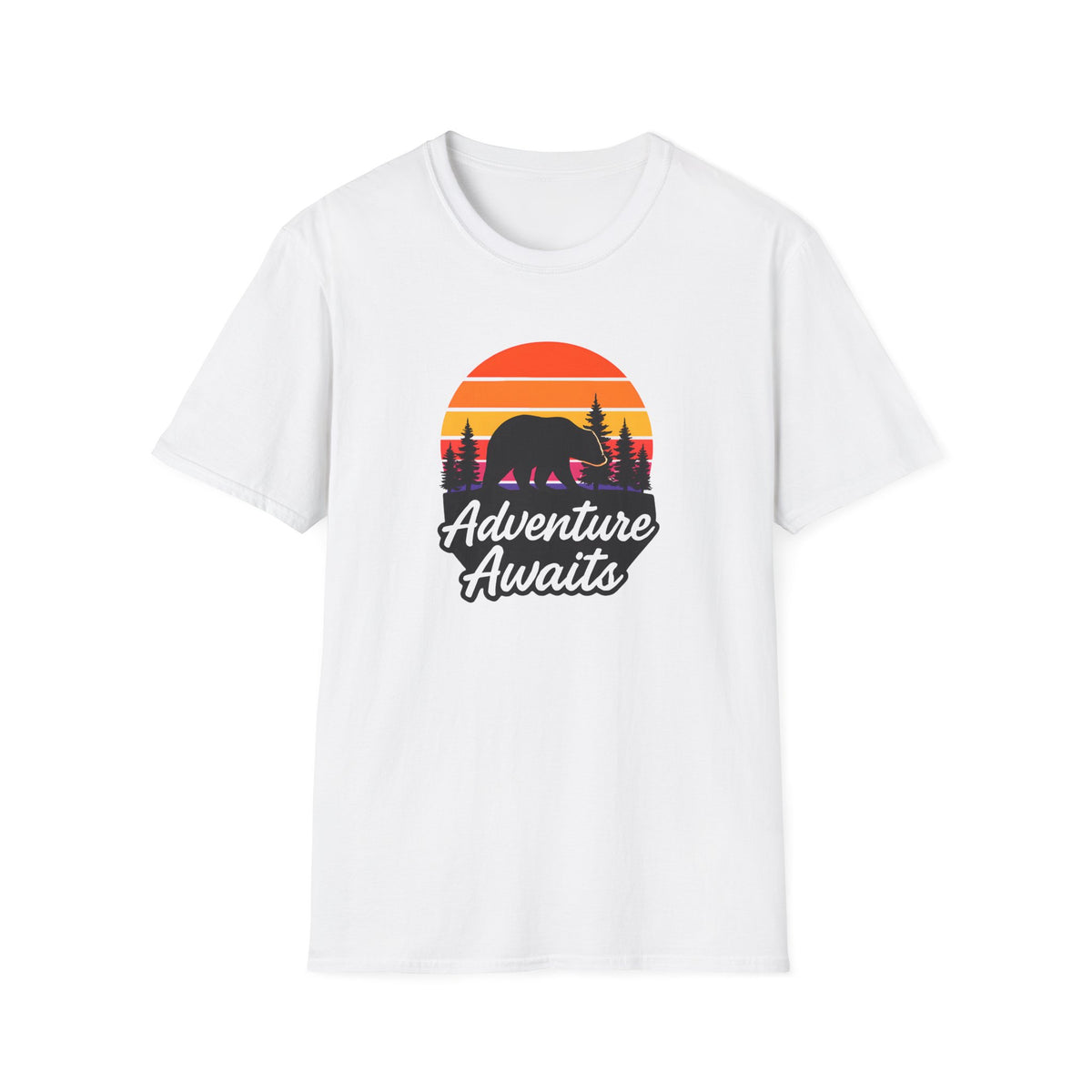 Bear in Sunset Forest T-Shirt