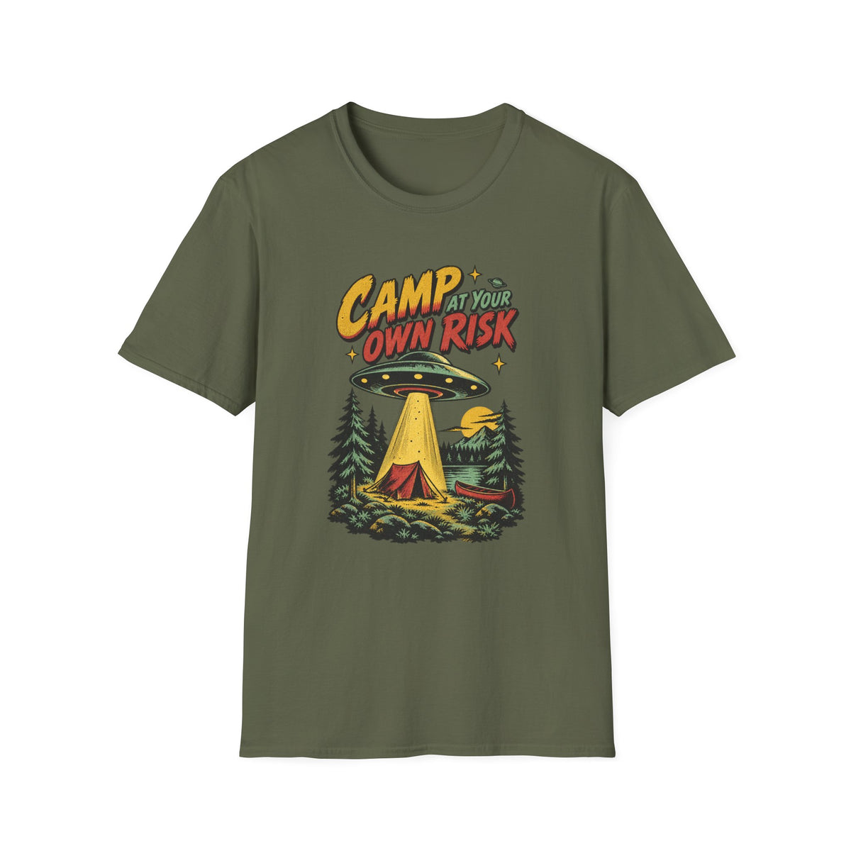 Camp At Your Own Risk T-Shirt