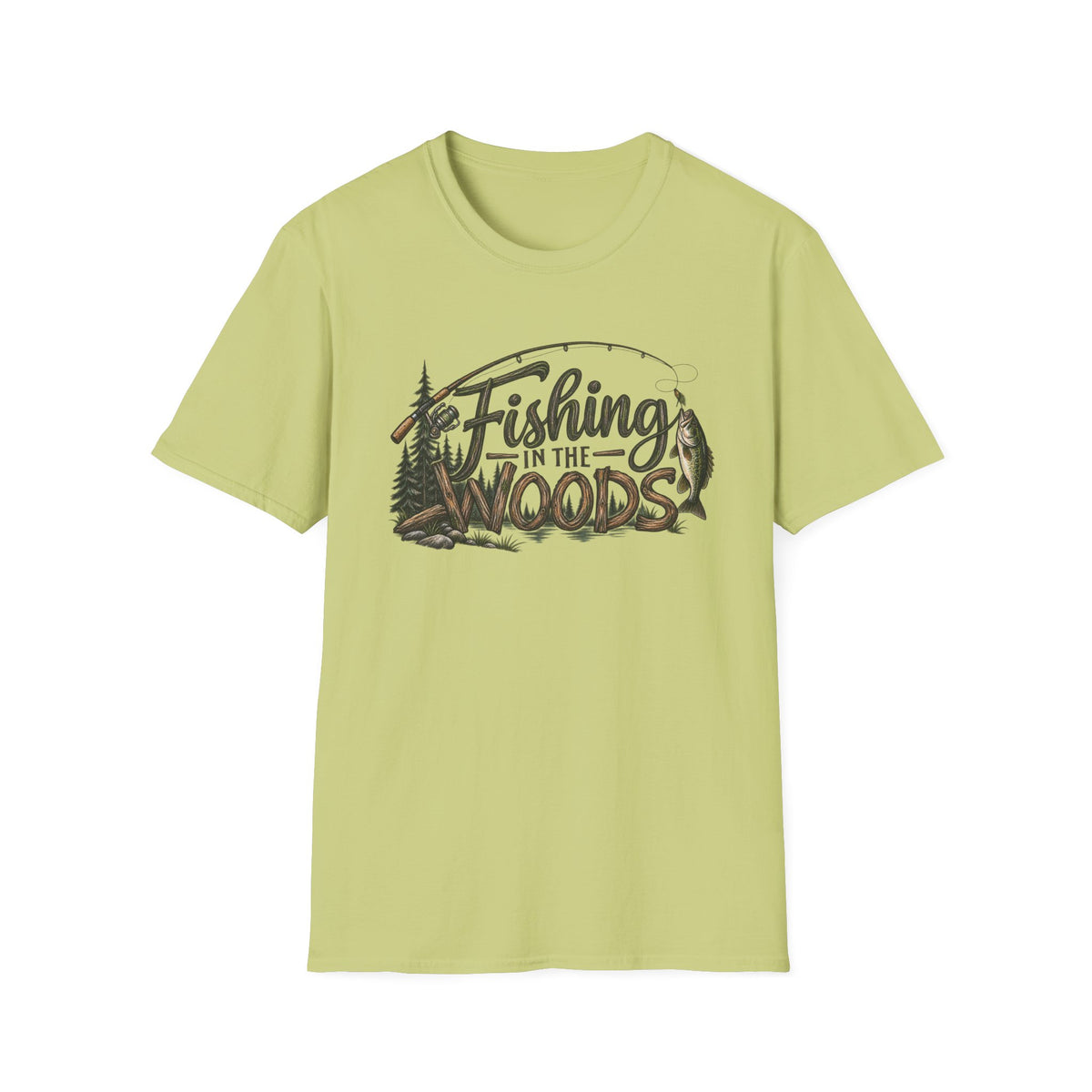 Fishing in the Woods T-Shirt