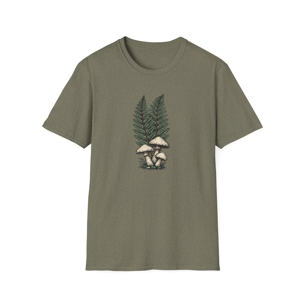 Mushrooms and Ferns T-Shirt