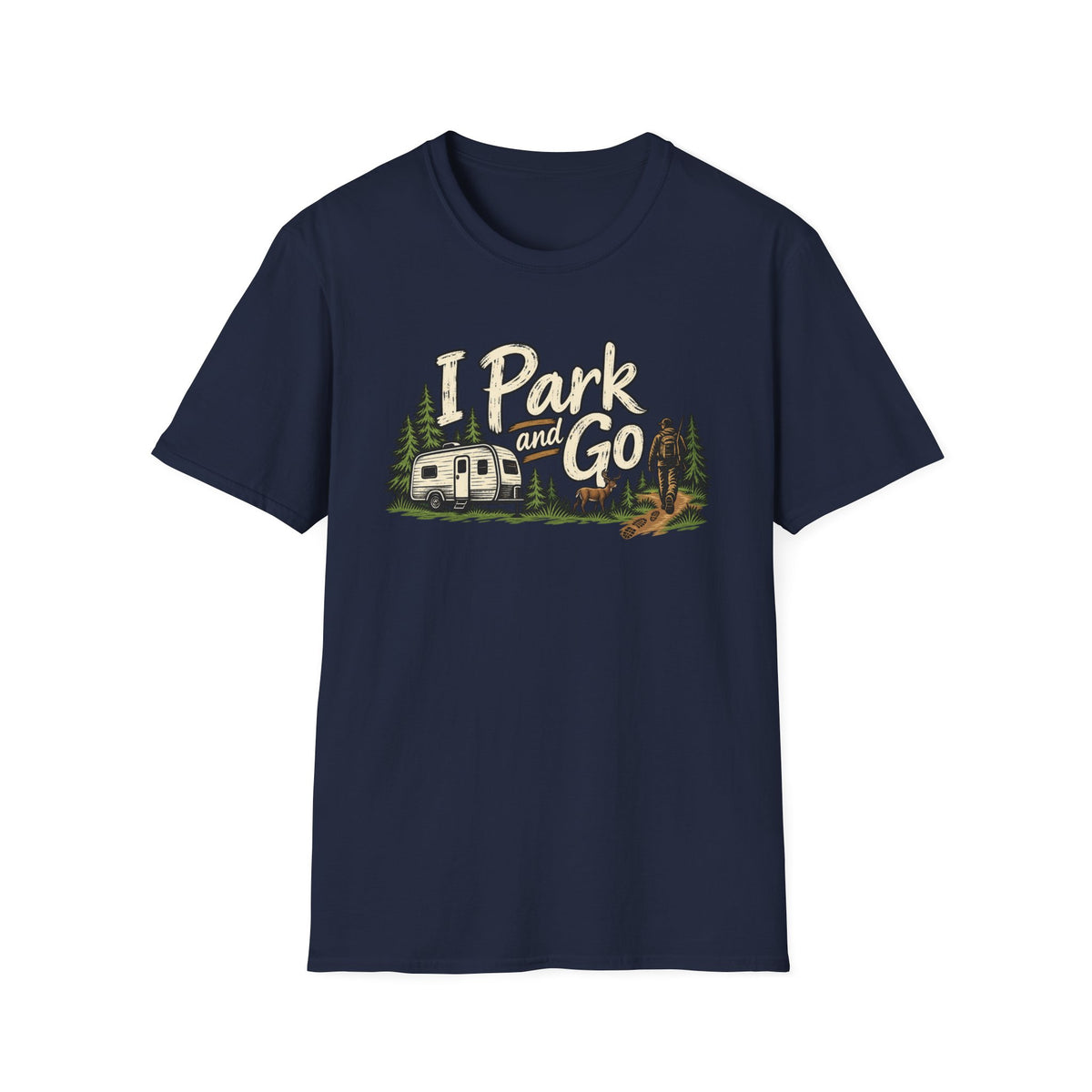 I Park Go Camping T-Shirt