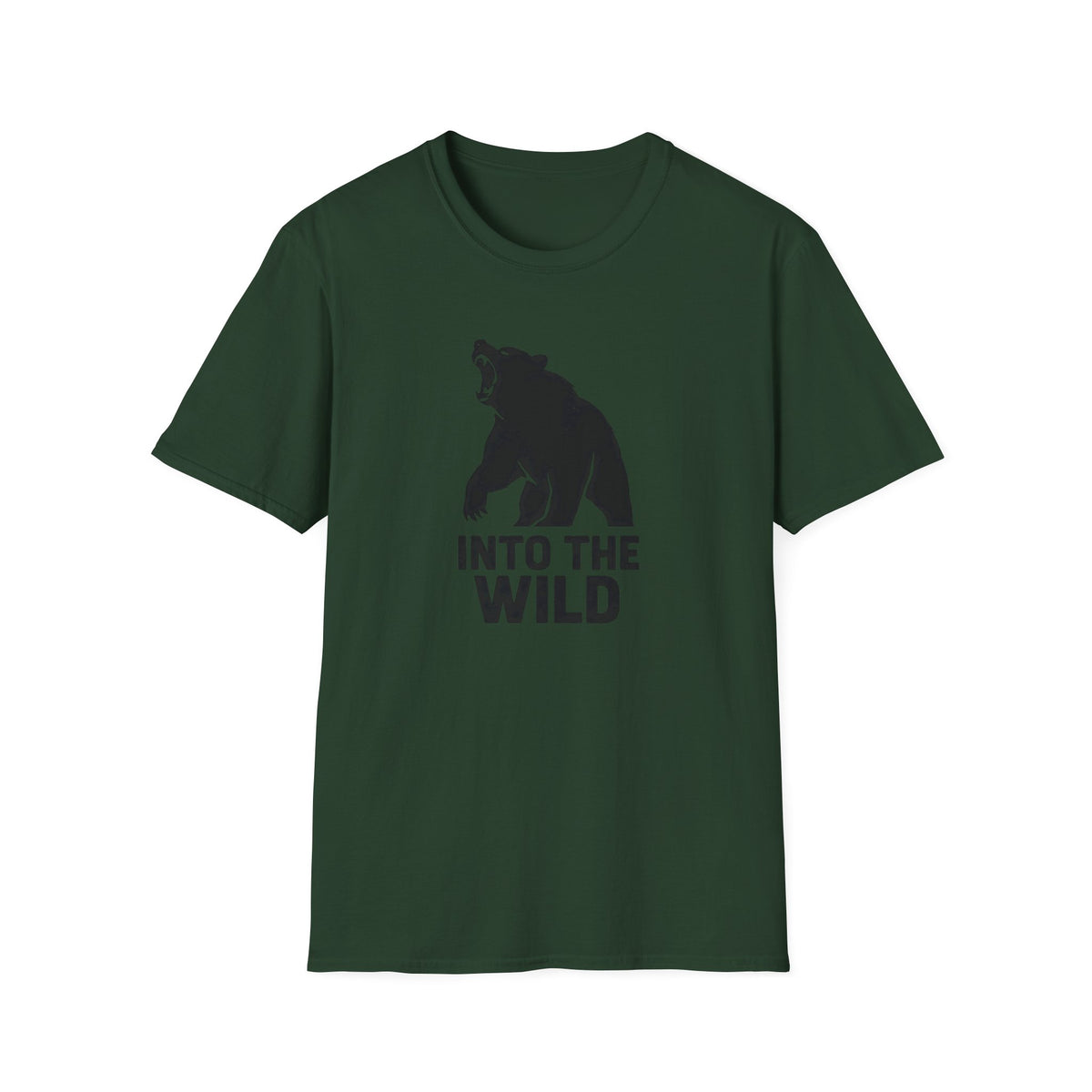 Bear silhouette with text T-Shirt