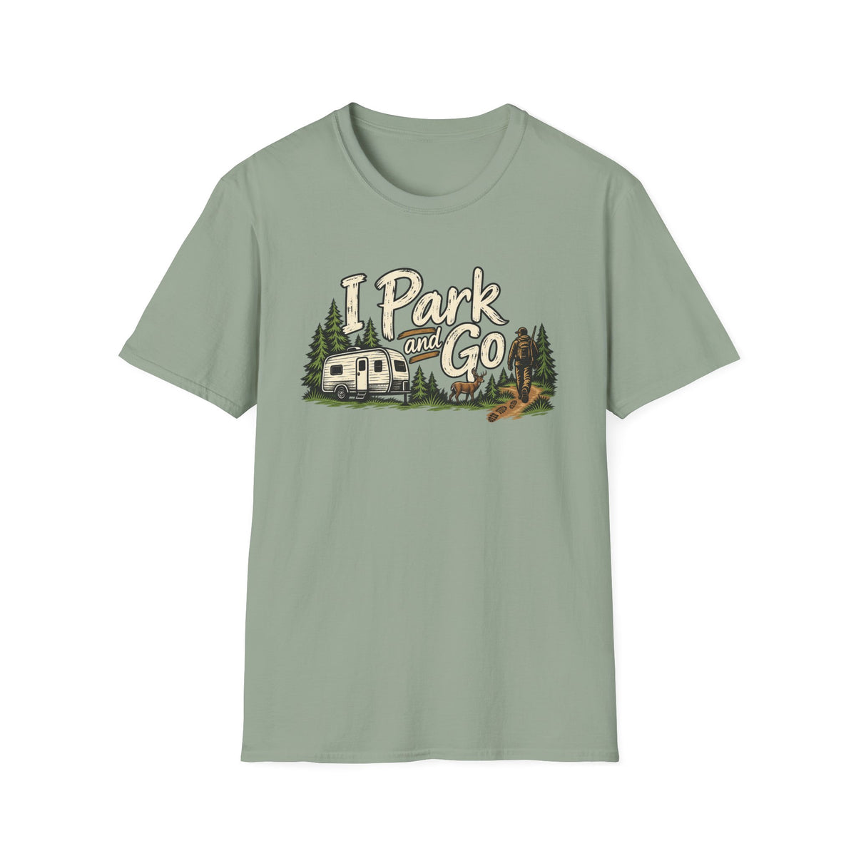 I Park Go Camping T-Shirt