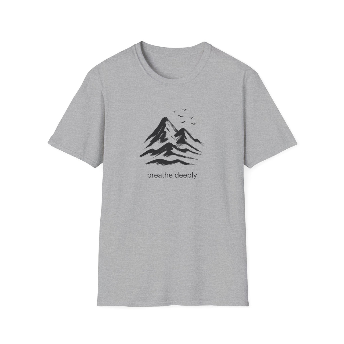 Mountains and birds T-Shirt