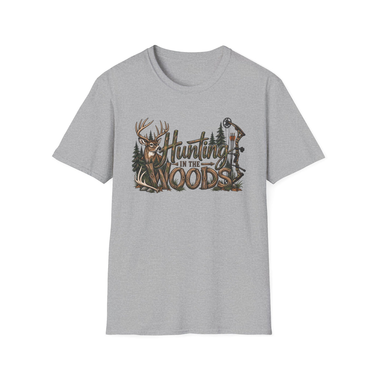 Hunting in the Woods T-Shirt