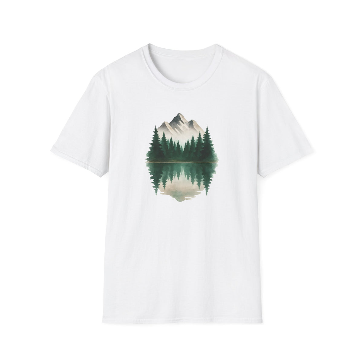 Mountain Lake Reflection T-Shirt