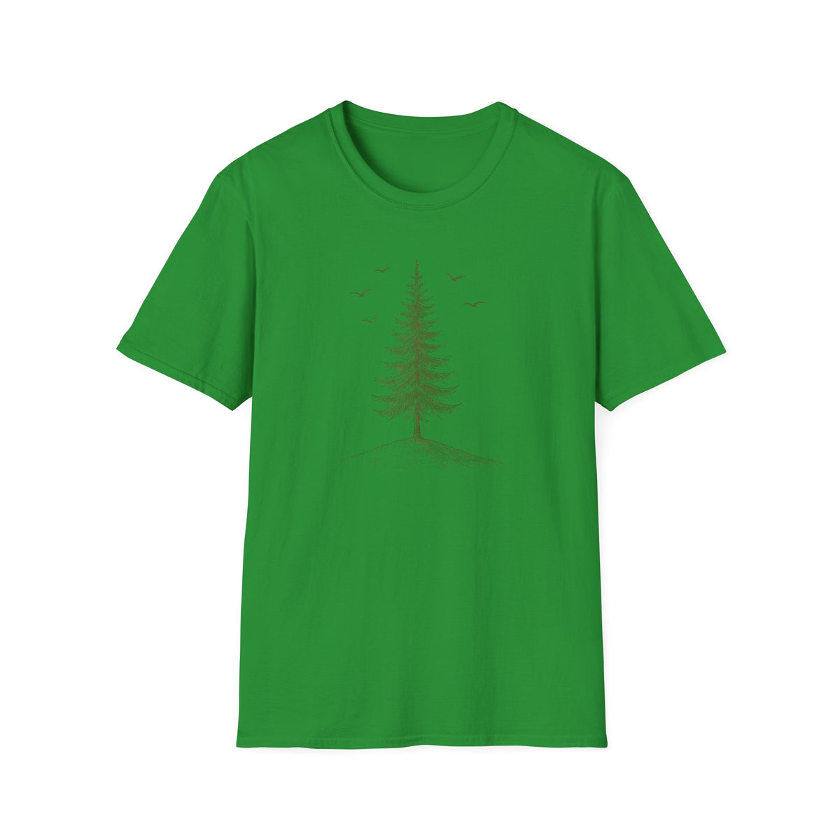 Hilltop tree silhouette T-Shirt
