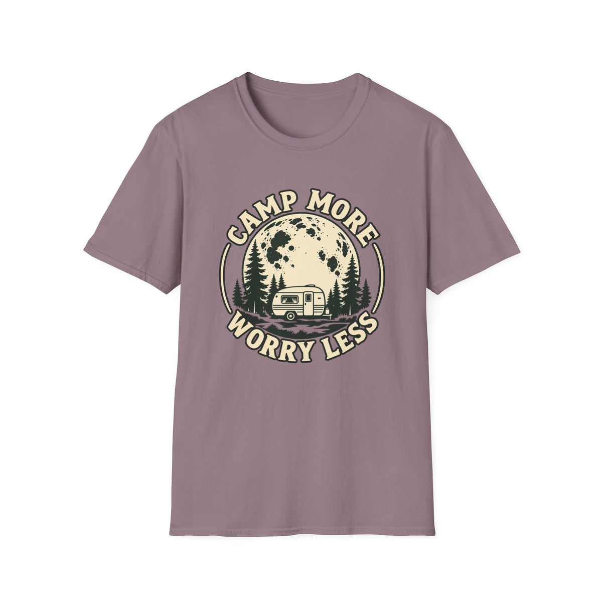 Camp More Worry Less Camping T-Shirt