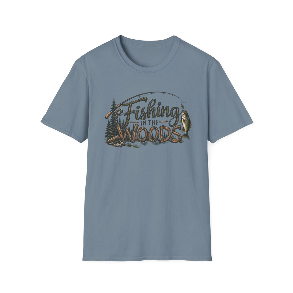 Fishing in the Woods T-Shirt