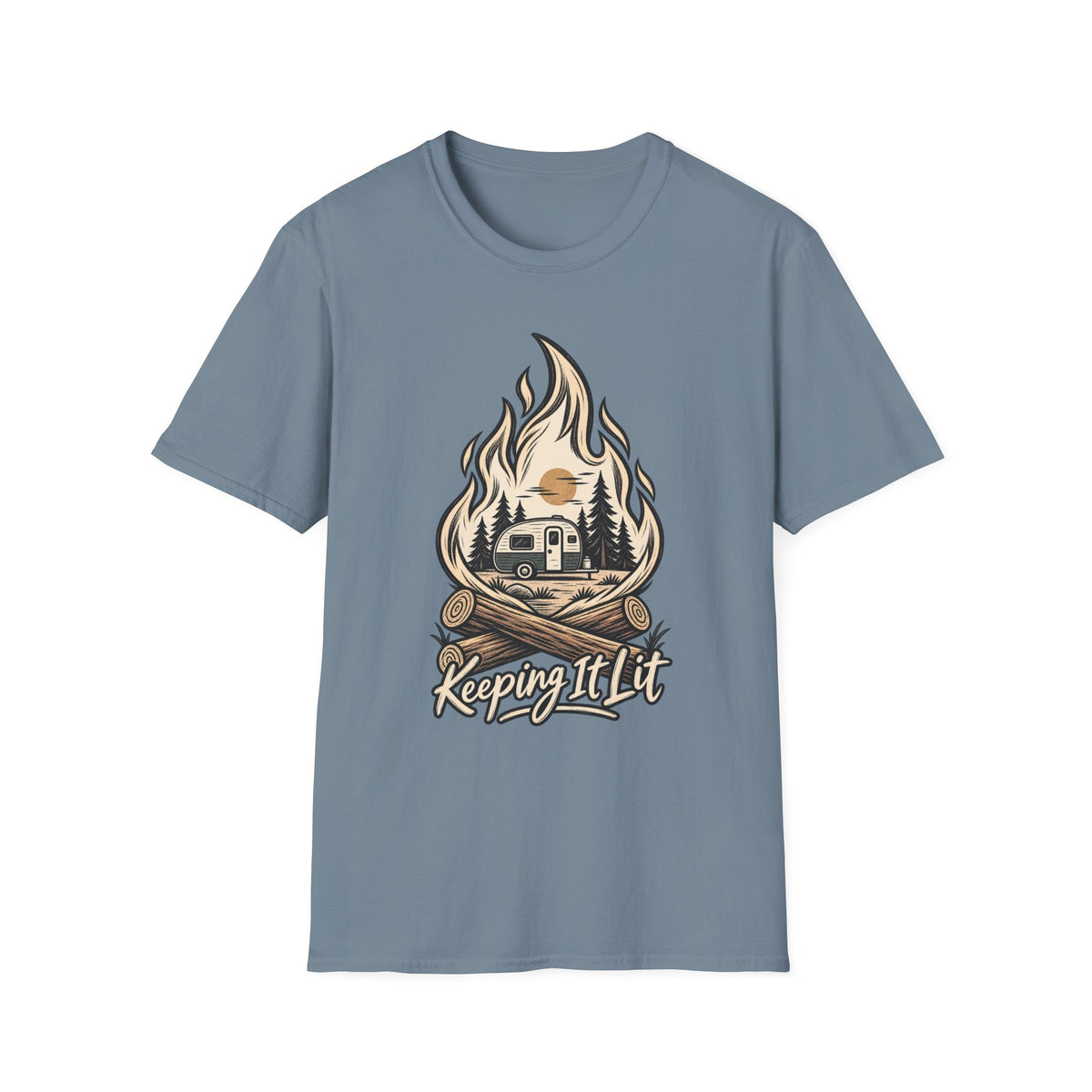 Keeping It Lit Camper T-Shirt