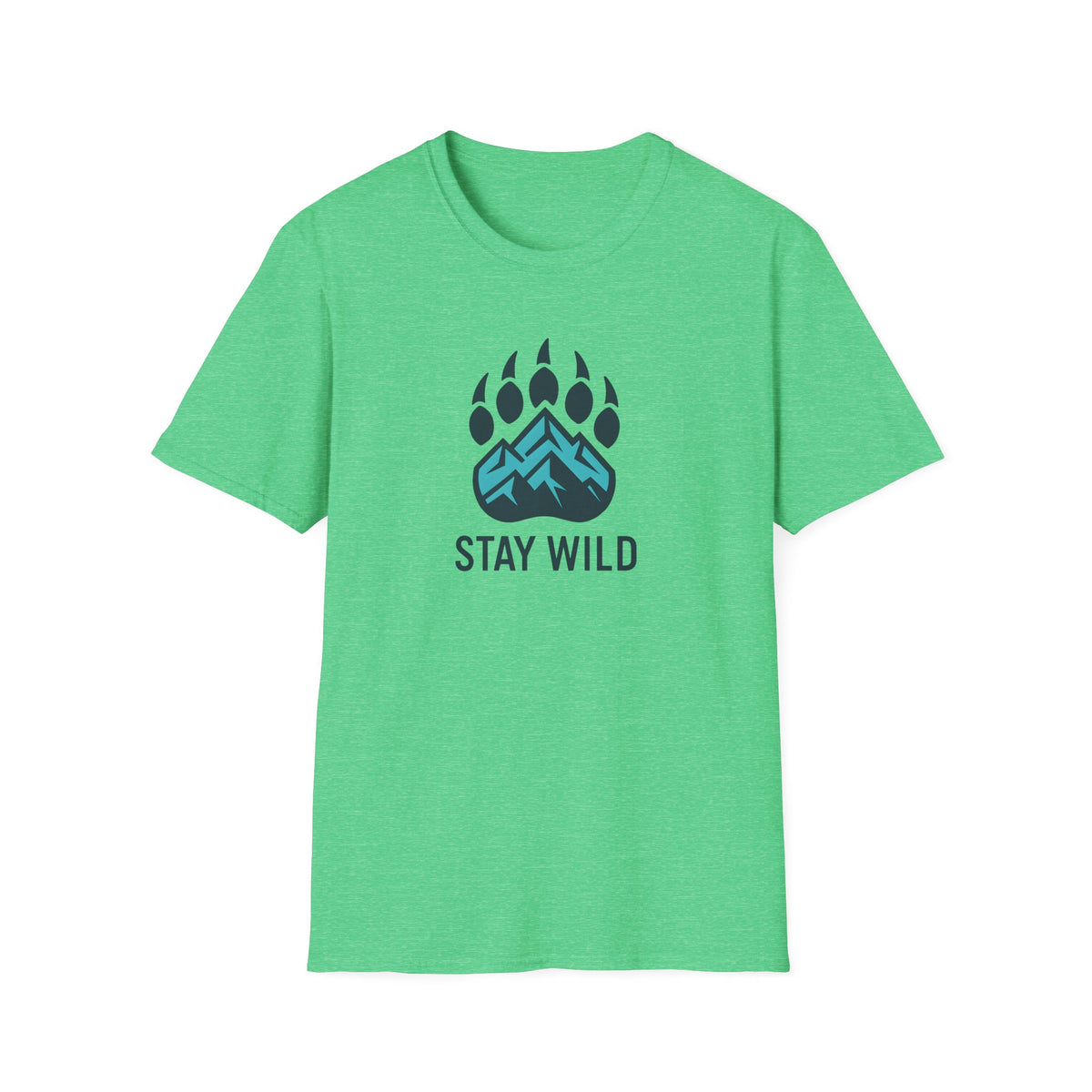 Stay Wild Mountain Emblem T-Shirt