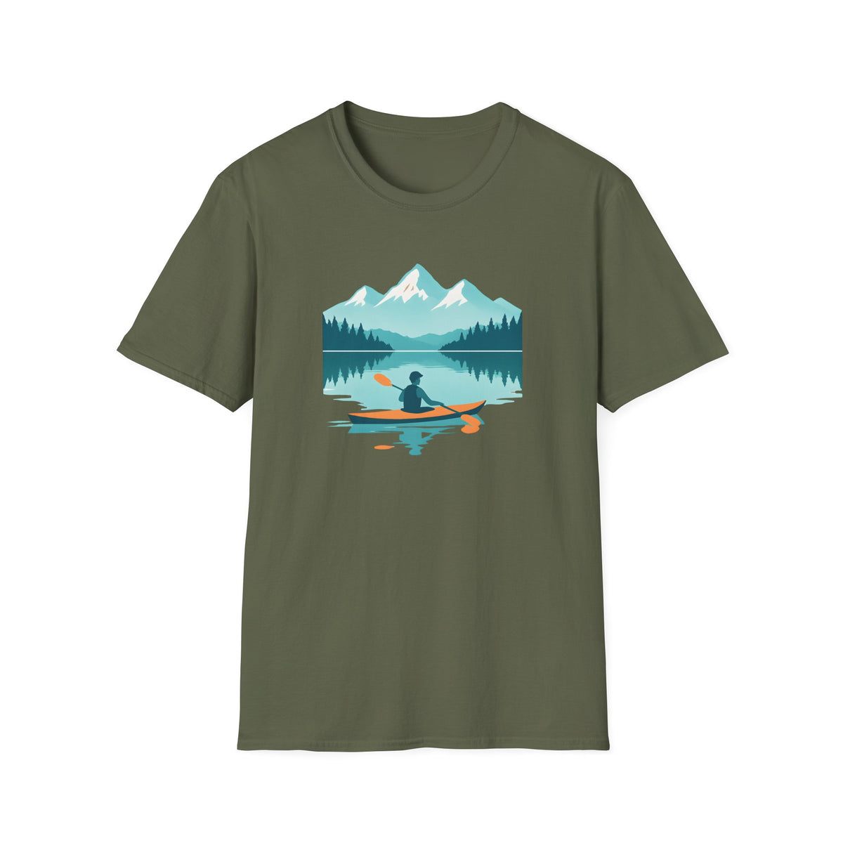Kayak on Alpine Lake T-Shirt