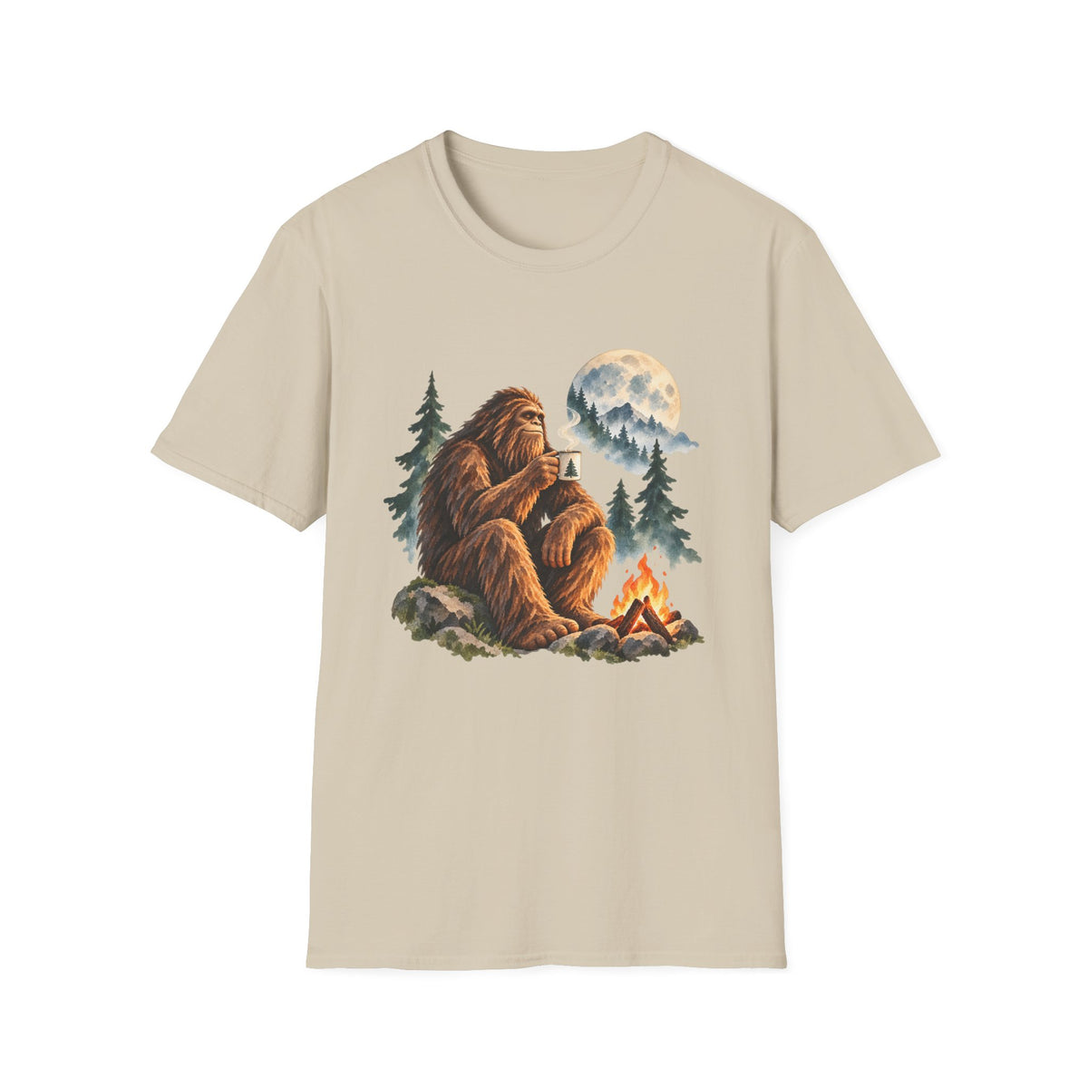 Bigfoot Camping T-Shirt