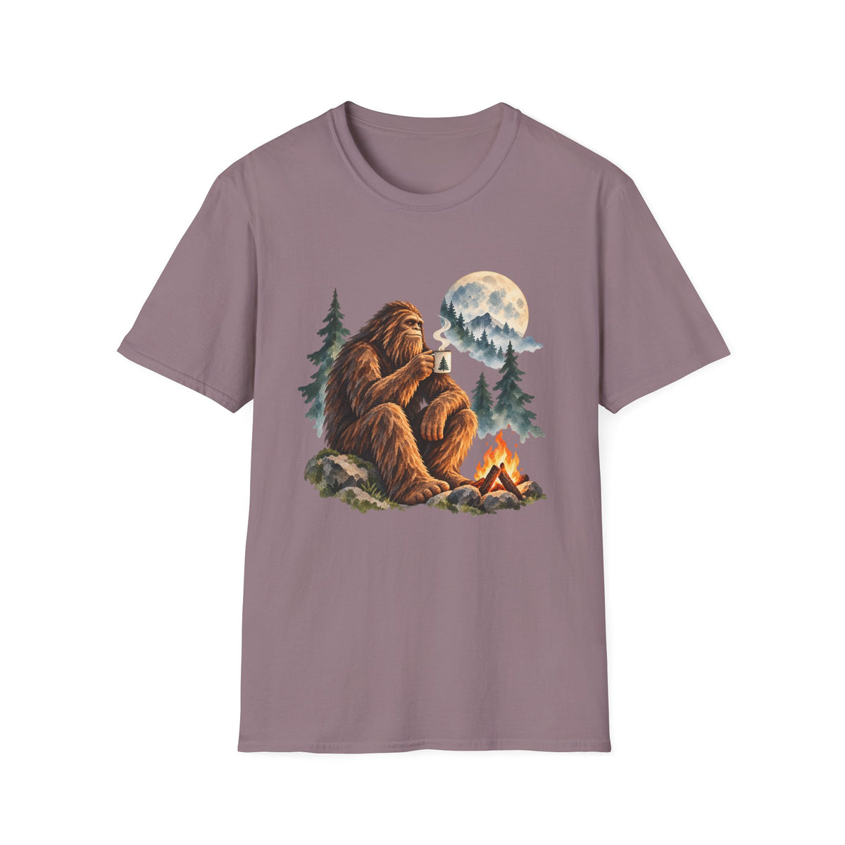Bigfoot Camping T-Shirt