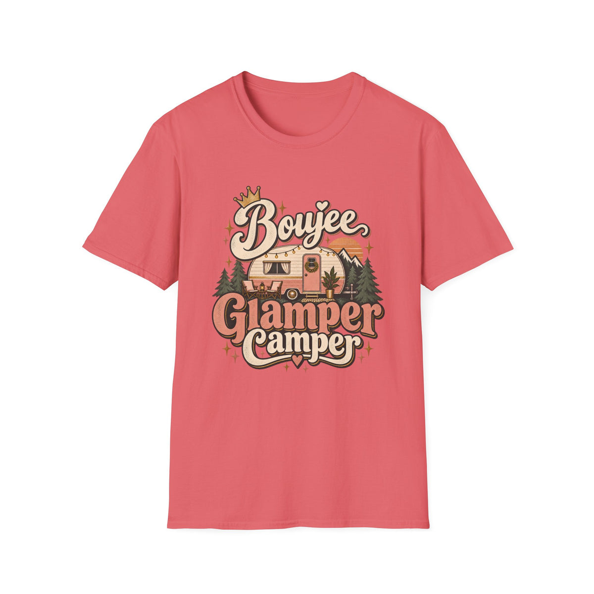 Boujee Glamper Camper T-Shirt